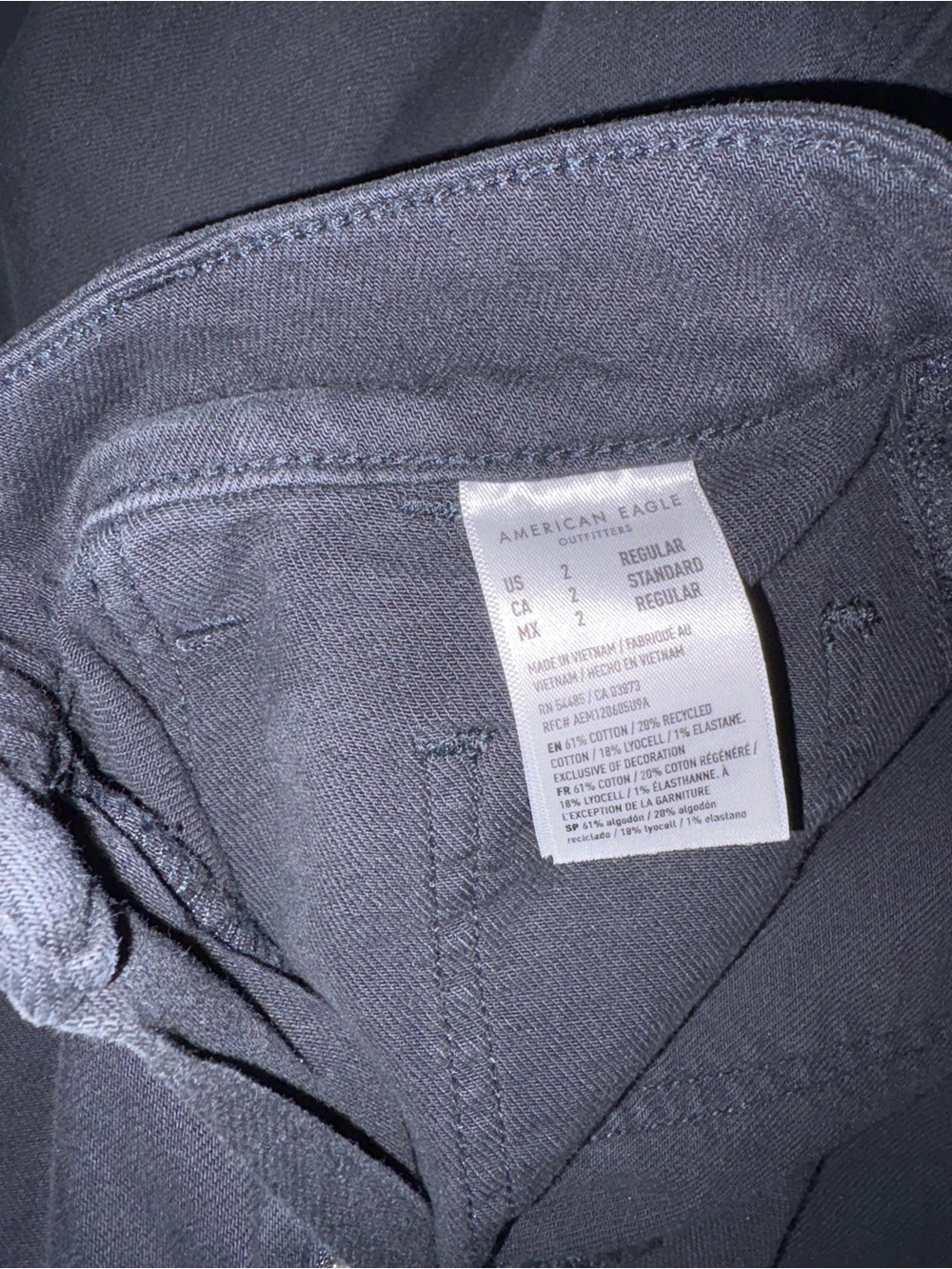 American Eagle Outfitters - Black Utility Work Pants - Picture 2 of 10